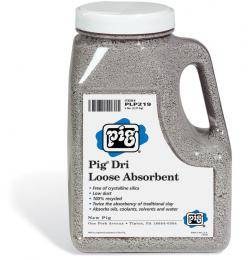 PIG® DRI Streumittel - absorbiert 9,5 l/VE - in 2,6 kg Flasche - VE 4 Flaschen - Preis per VE