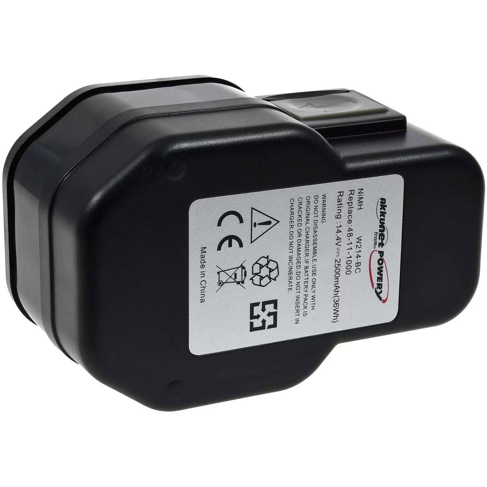 Akku für Werkzeug Milwaukee B14.4 14,4V 2500mAh