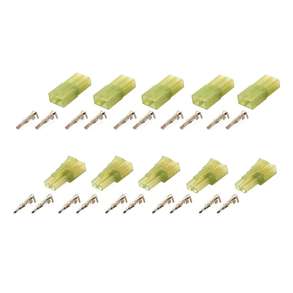 5 Paar Marfitec T95 Steckverbinder kompatibel mit Mini Tamiya (Stecker / Buchse) crimp Set 5 Paar Marfitec T95 Steckverbinder kompatibel mit Mini Tamiya (Stecker / Buchse) crimp Set