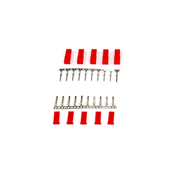 5 Paar JST / BEC Stecker + Buchse zum crimpen (10 Stück) 5 Paar JST / BEC Stecker + Buchse zum crimpen (10 Stück)