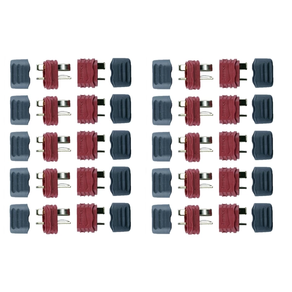 10 Paar Deans Stecker/Buchse T-Verbinder Ultra + Caps 10 Paar Deans Stecker/Buchse T-Verbinder Ultra + Caps