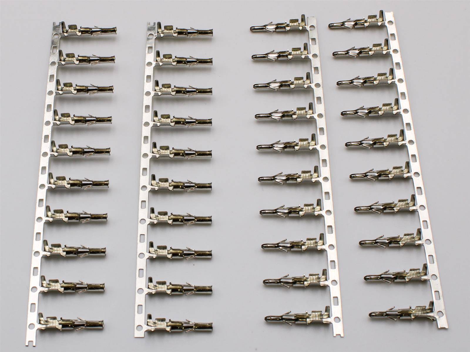 20 Paar Marfitec T135 Metallpins Stecker/Buchse kompatibel mit Tamiya