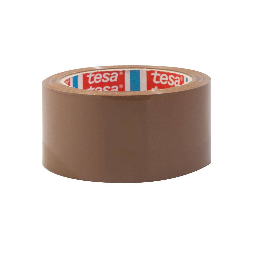 36 Rollen tesapack 4024, PP-Verpackungsklebeband, 50mm x 66m, braun