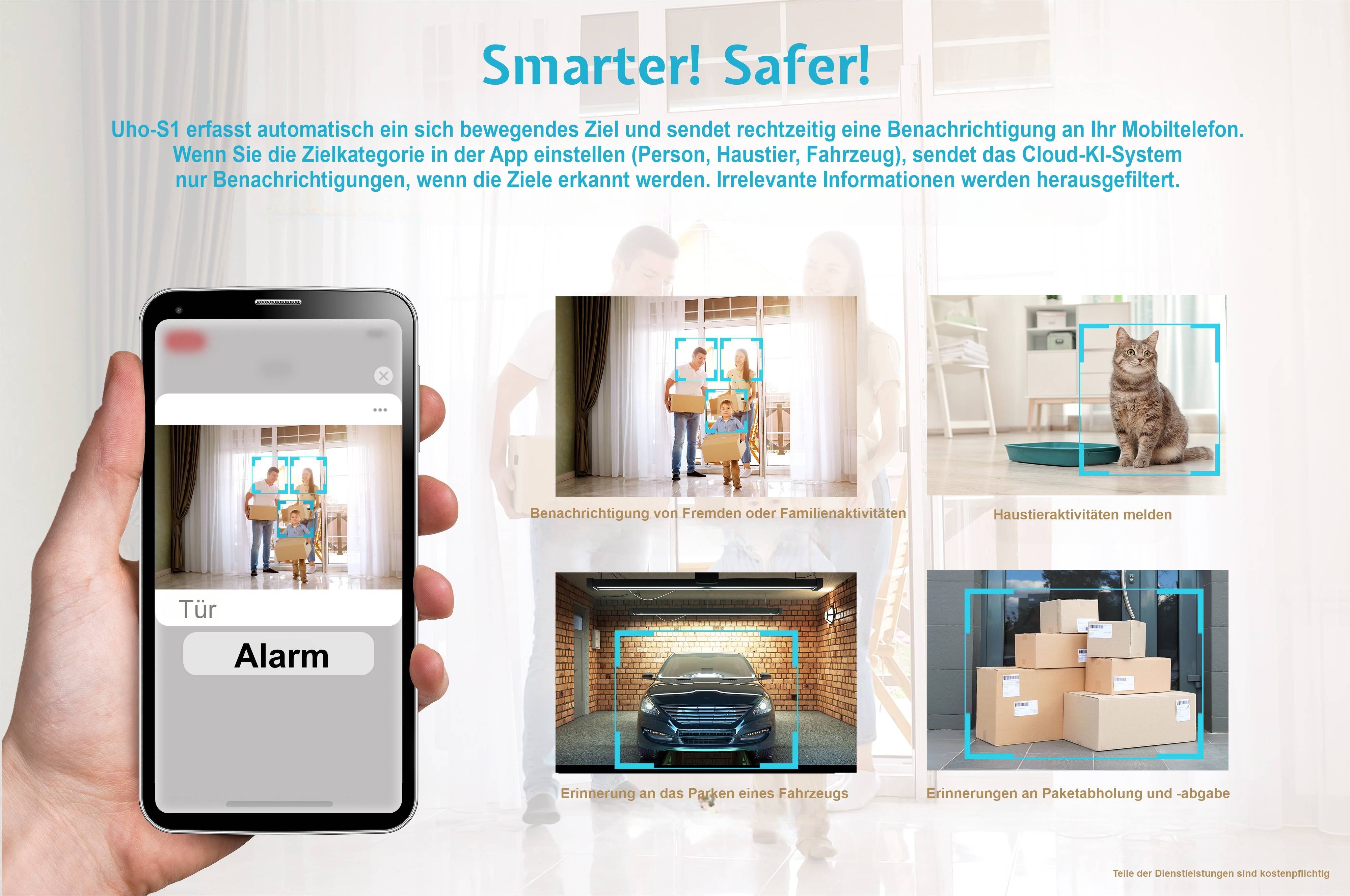 Uniarch by Uniview Uho-S1 Mini Smart Home Kamera