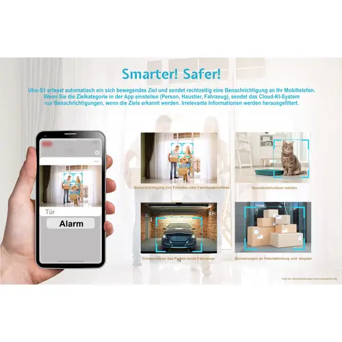 Uniarch by Uniview Uho-S1 Mini Smart Home Kamera Uniarch by Uniview Uho-S1 Mini Smart Home Kamera