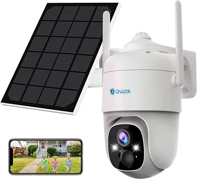 Kabellose PTZ 2K Solar WLan Kamera