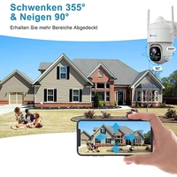 Kabellose PTZ 2K Solar WLan Kamera Kabellose PTZ 2K Solar WLan Kamera