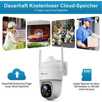 Kabellose PTZ 2K Solar WLan Kamera Kabellose PTZ 2K Solar WLan Kamera