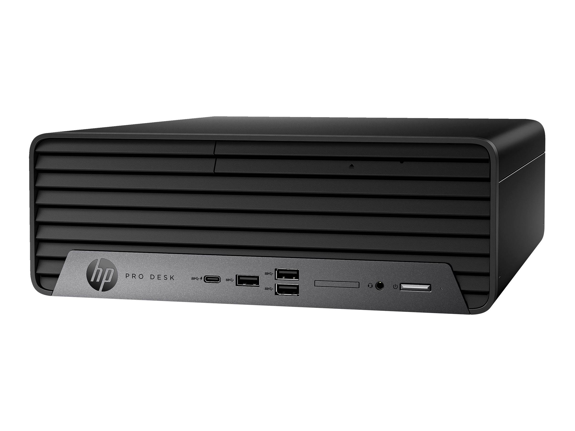 HP Pro 400 G9 - SFF - Core i7 i7-14700 / 2.1 GHz - RAM 16 GB - SSD 512 GB - NVMe - DVD-Writer - UHD Graphics 770 - 1GbE
