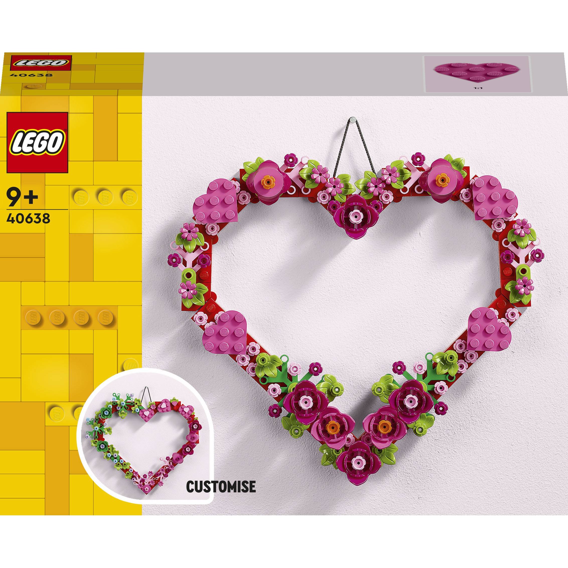 LEGO - Herz-Deko Home & Living Spielzeug