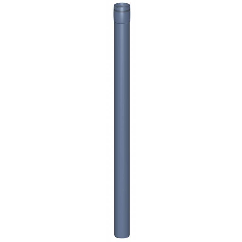 POLOPLAST Rohr, POLO-KAL XS, DN50, 50x750mm, PP-MD, blau, Stange mit 750mm, 1 Stk.