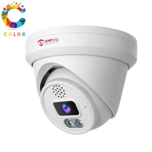 Anpviz 6MP Turret Color Kamera mit Aktive Abschreckung