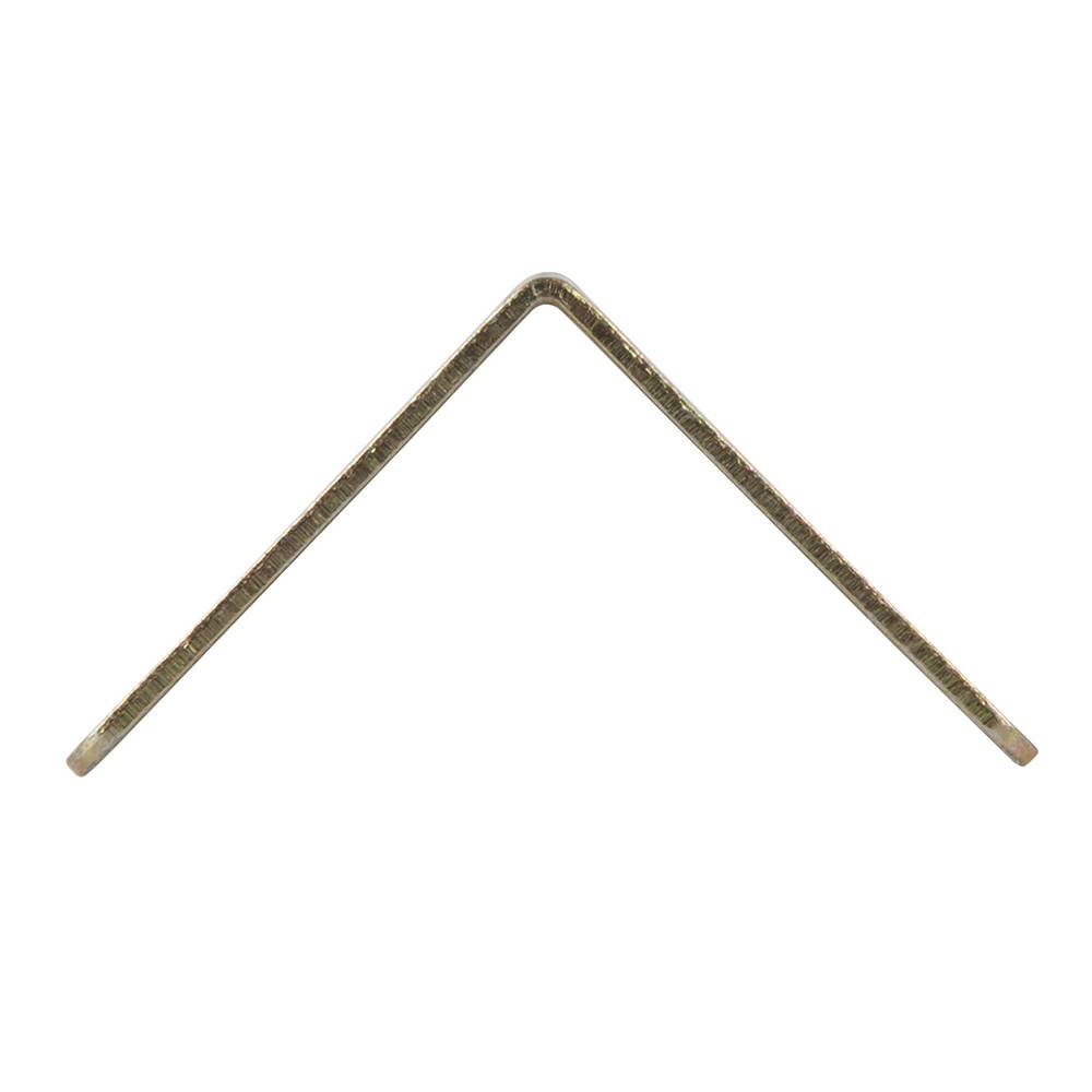 10 x Aufspannwinkel 28 x 25 x 1 mm verzinkt
