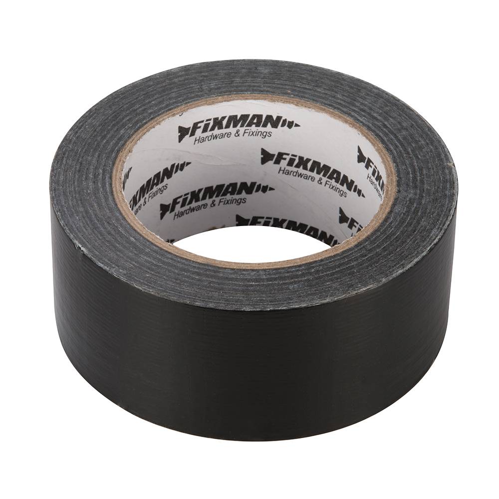 starkes Gewebeklebeband 50 mm x 50 m schwarz