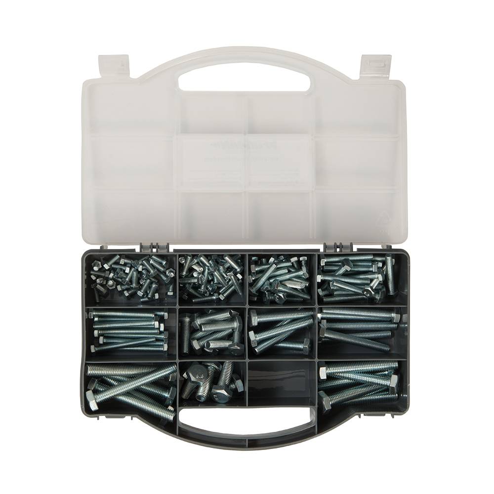 Hochfeste Sechskantschrauben M5-M10 Sortiment 145-tlg