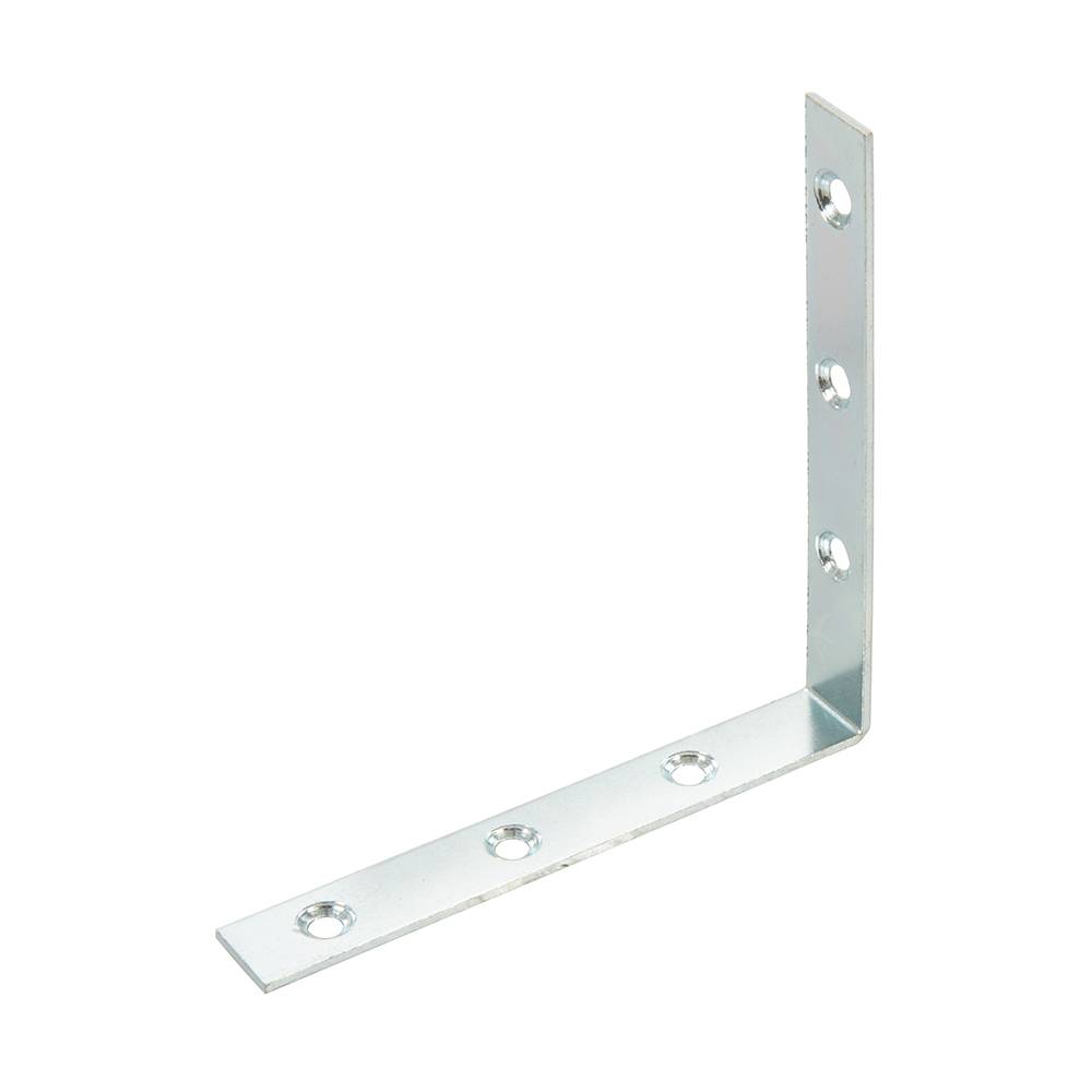 10 x Eckwinkel 100 x 1,6 x 16 mm verzinkt