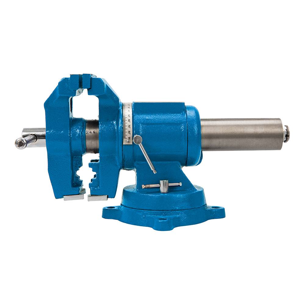 Profi Schraubstock mit Drehteller 125 mm 360° x 360°