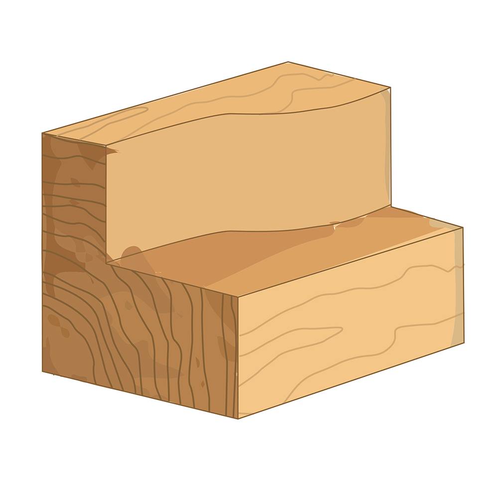 Kopierfräser 1/2 Zoll 3/4 x 1-1/4 x 3/4 Zoll