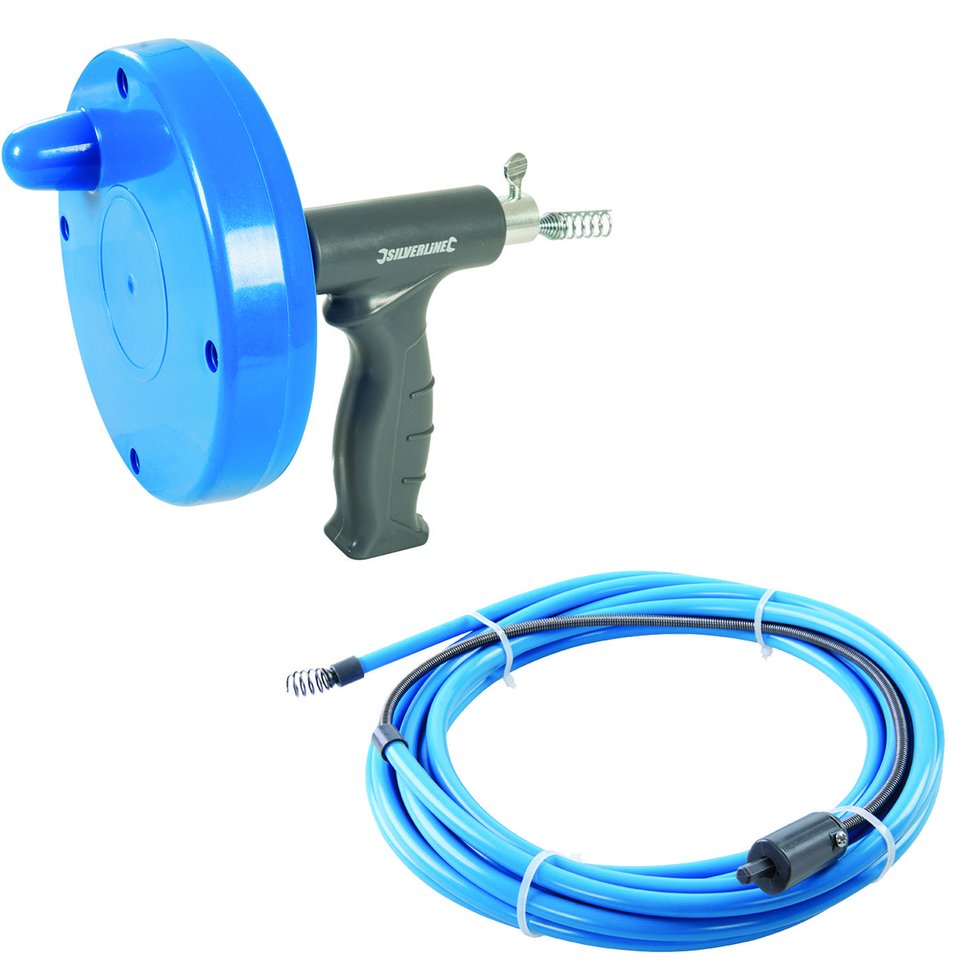 Rohrreinigungsspirale + Rohrreinigungswerkzeug