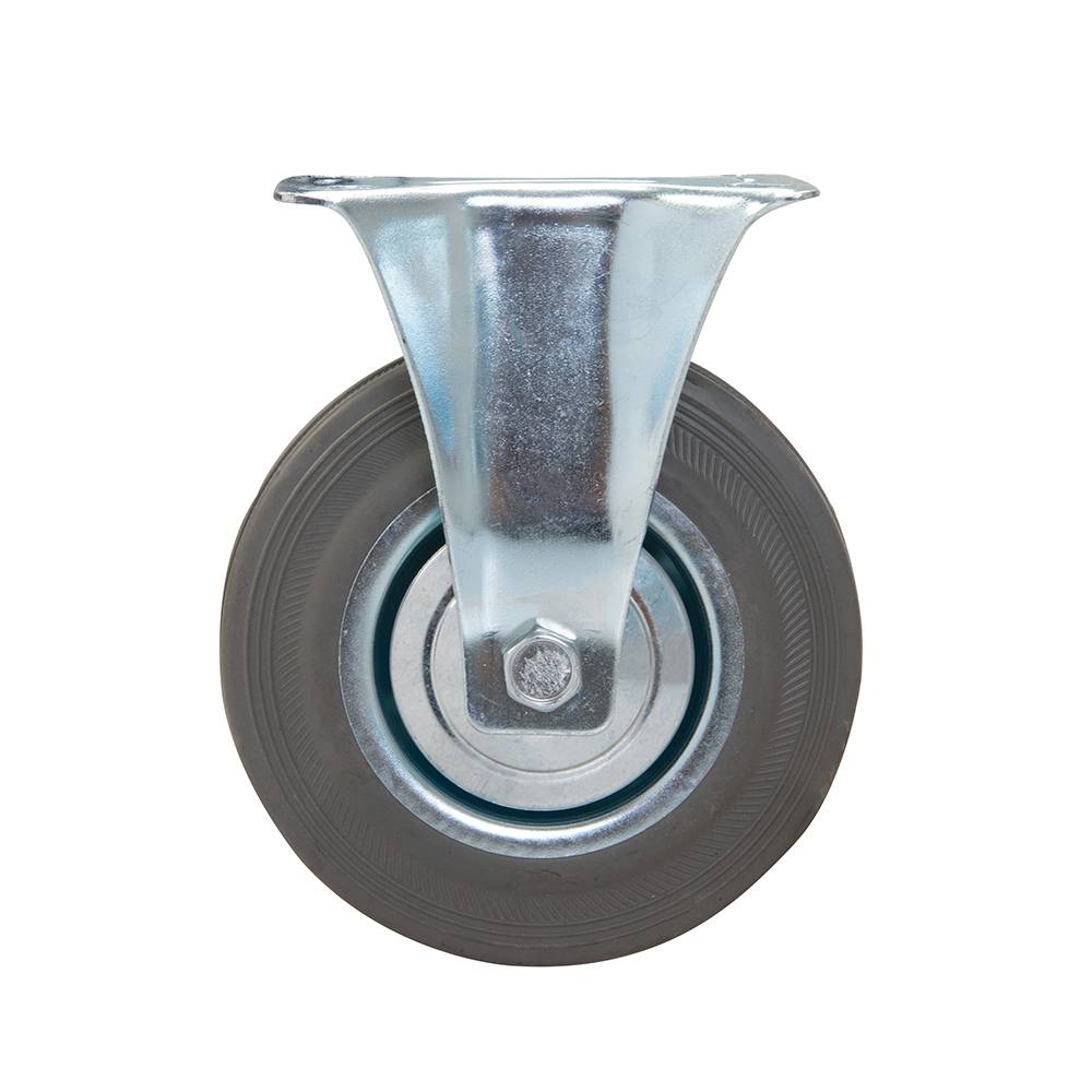 Gummi Bockrolle 125 mm 100 kg