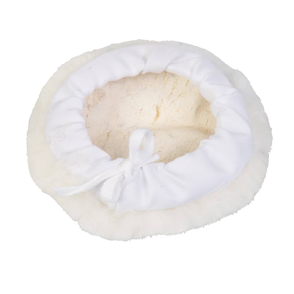 Polierhaube aus Lammwolle mit Kordelzug 125 mm