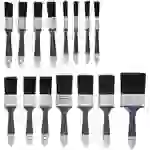 Pinsel Set 15-teilig Flachpinsel Rundpinsel Pinsel Set 15-teilig Flachpinsel Rundpinsel