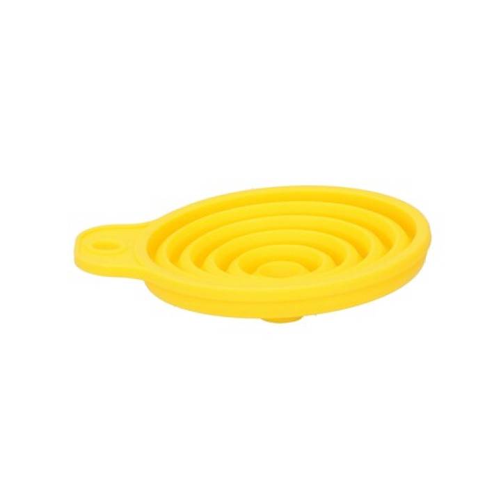 Trichter faltbar gelb Ø 9 x 10 cm