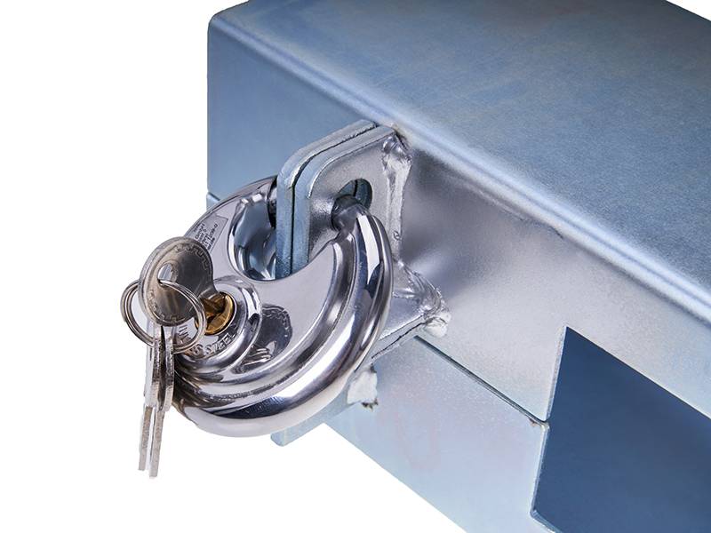 Kastenschloss Anhängersperre klappbar Anhängerschloss inkl. Schloss