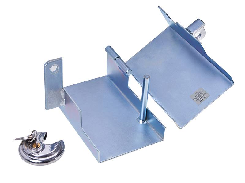 Kastenschloss Anhängersperre klappbar Anhängerschloss inkl. Schloss