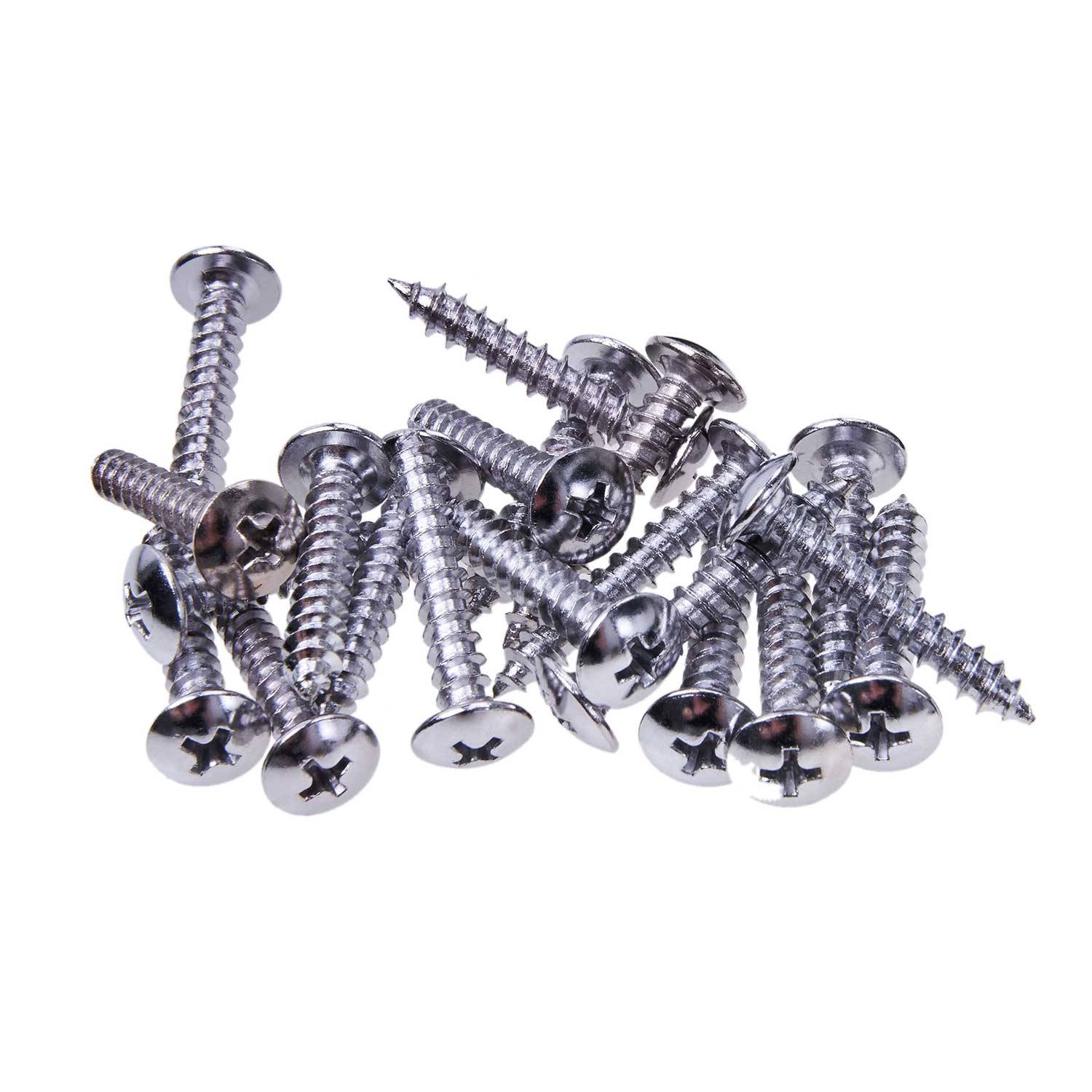 20 x Rundknöpfe für Anhänger inkl. Schrauben