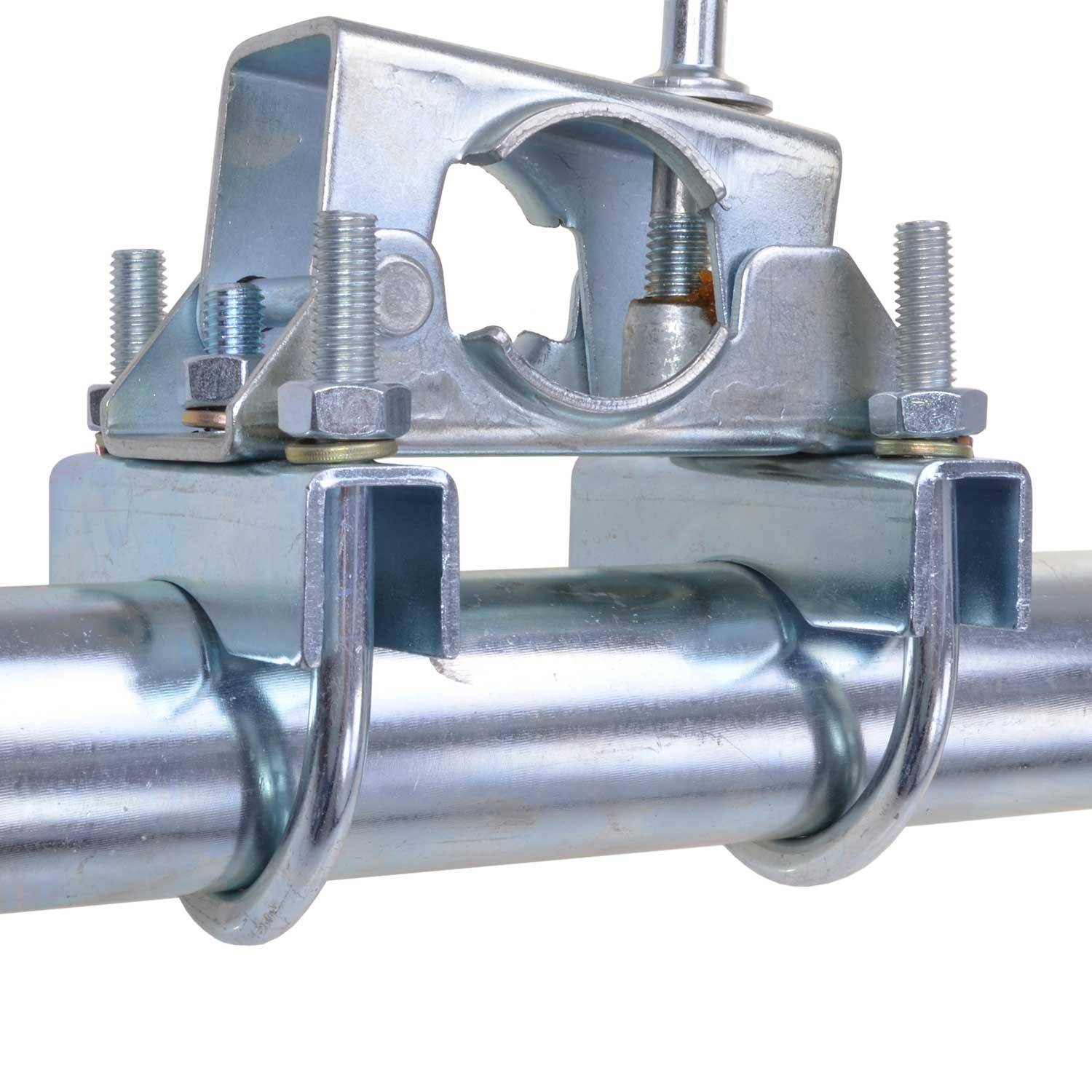 2x U-Bügel für Stützradhalter