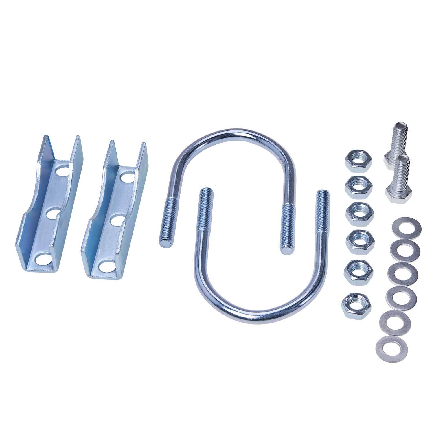2x U-Bügel für Stützradhalter