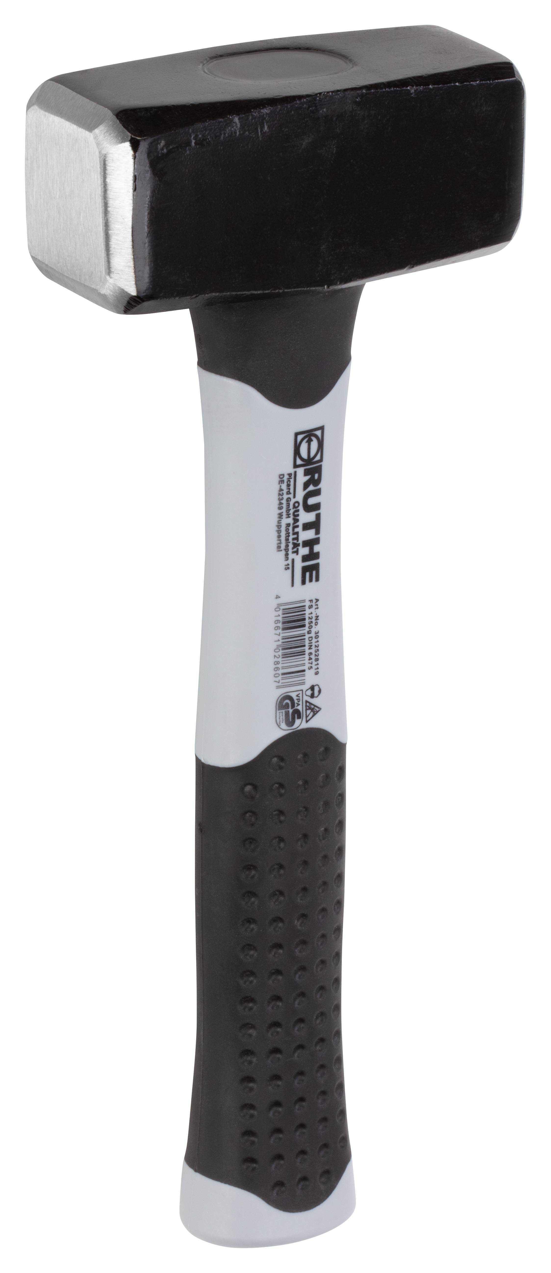 RUTHE Fäustel 1.250g mit Fiberglasstiel