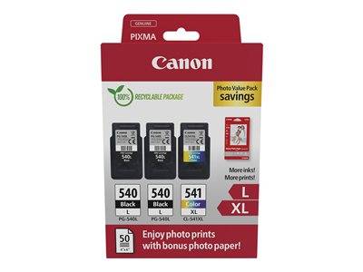 CANON PG-540Lx2/CL-541XL Ink Cartridge Drucken, Scannen & Verbrauchsmaterial Verbrauchsmaterialien