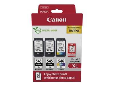 CANON PG-545XLx2/CL-546XL Ink Cartridge Drucken, Scannen & Verbrauchsmaterial Verbrauchsmaterialien