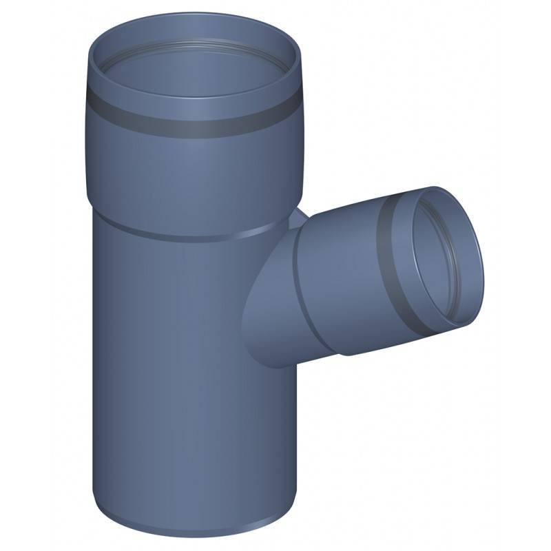 PoloPlast POLO KAL XS Abzweig DN 75/50, 67,5 Grad