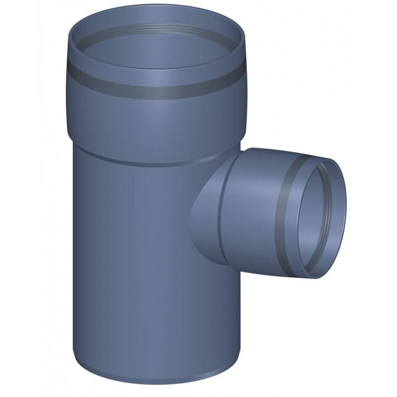 PoloPlast POLO KAL XS Abzweig DN 110/75, 87,5 Grad