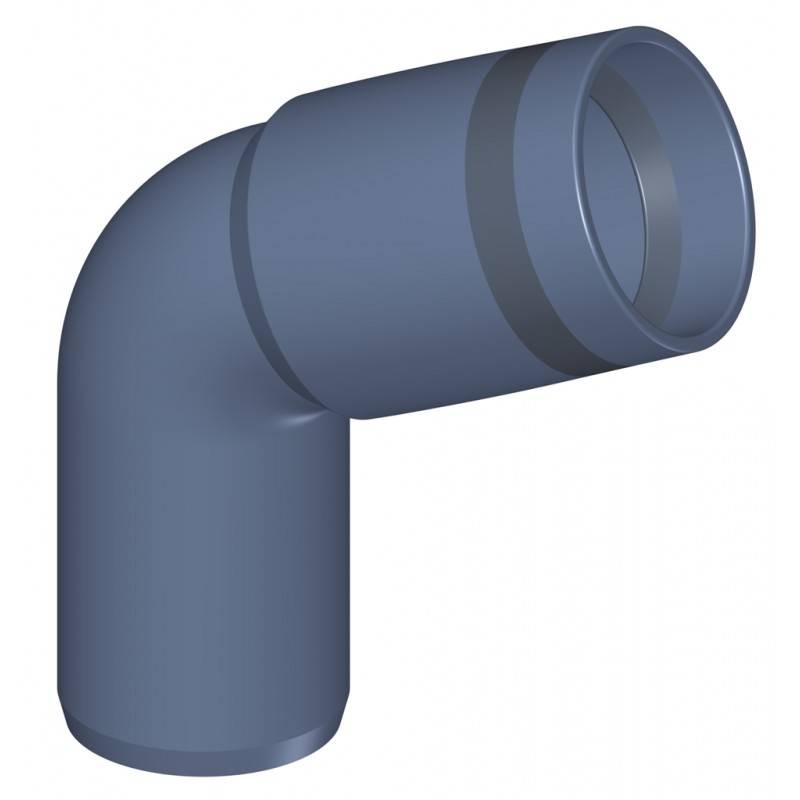 POLOPLAST POLO-KAL XS, Bogen, DN 32/67, 1 Stk.