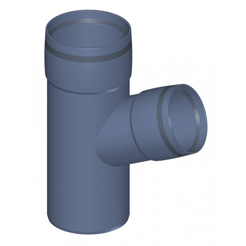 PoloPlast POLO KAL XS Abzweig DN 110/90, 67,5 Grad
