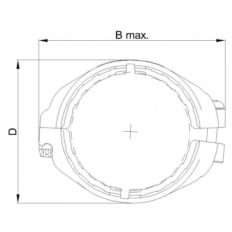 PoloPlast POLO KAL XS Auszugsichere Verbindung DN 75