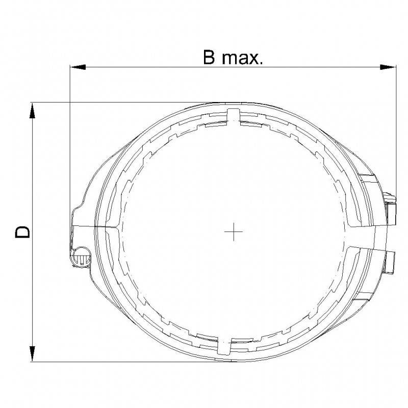 PoloPlast POLO KAL XS Auszugsichere Verbindung DN 110