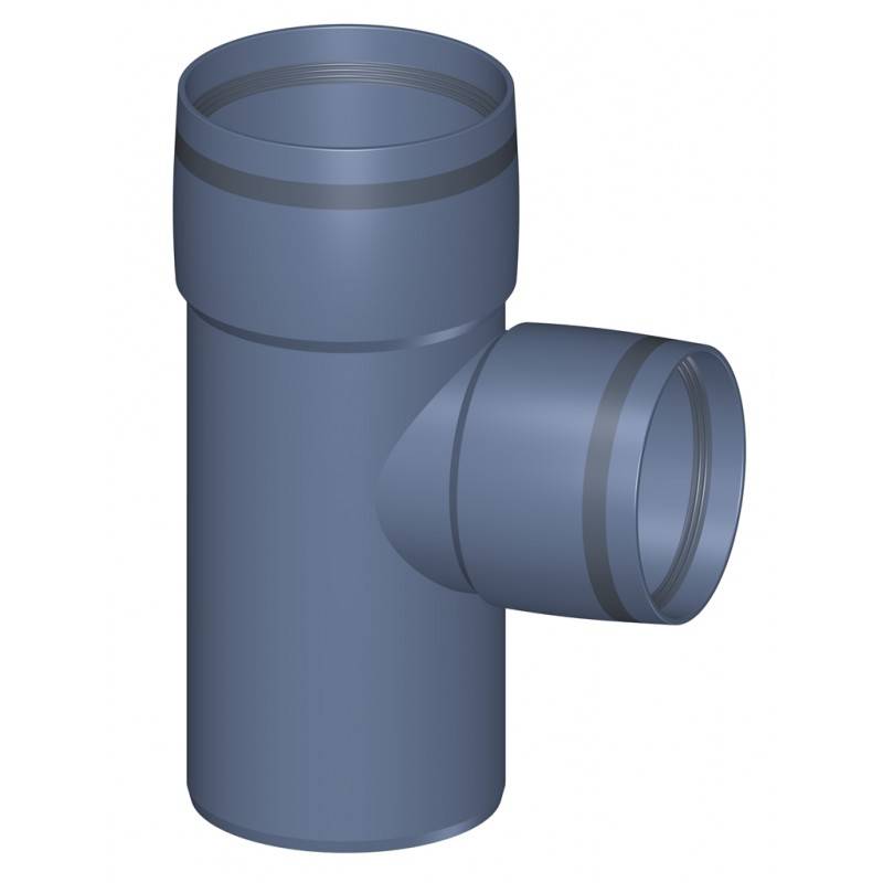 PoloPlast POLO KAL XS Abzweig DN 90/75, 87,5 Grad