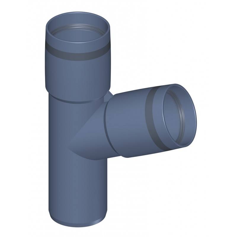 PoloPlast POLO KAL XS Abzweig DN 40/40, 67,5 Grad