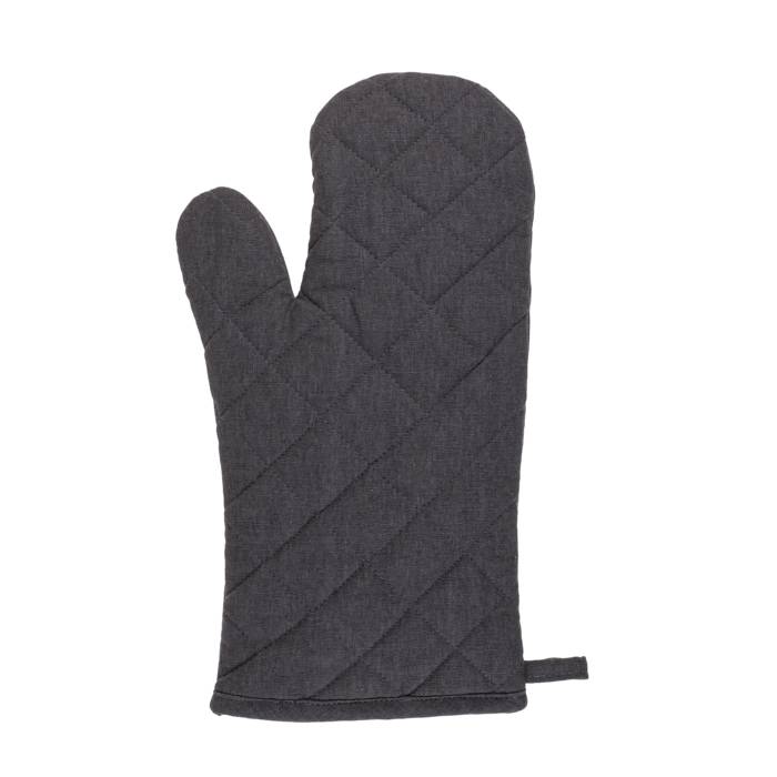 Topfhandschuh Lieblingsessen grau