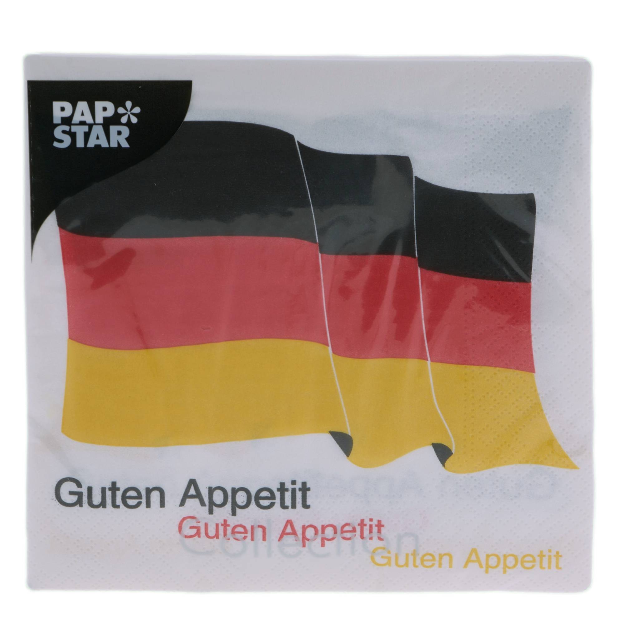 20 x Servietten Deutschland 33 x 33 cm