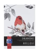 Oxford 400166122, Monochromatisch, Weiß, A3, 25 Blätter, 200 g/m², Softcover
