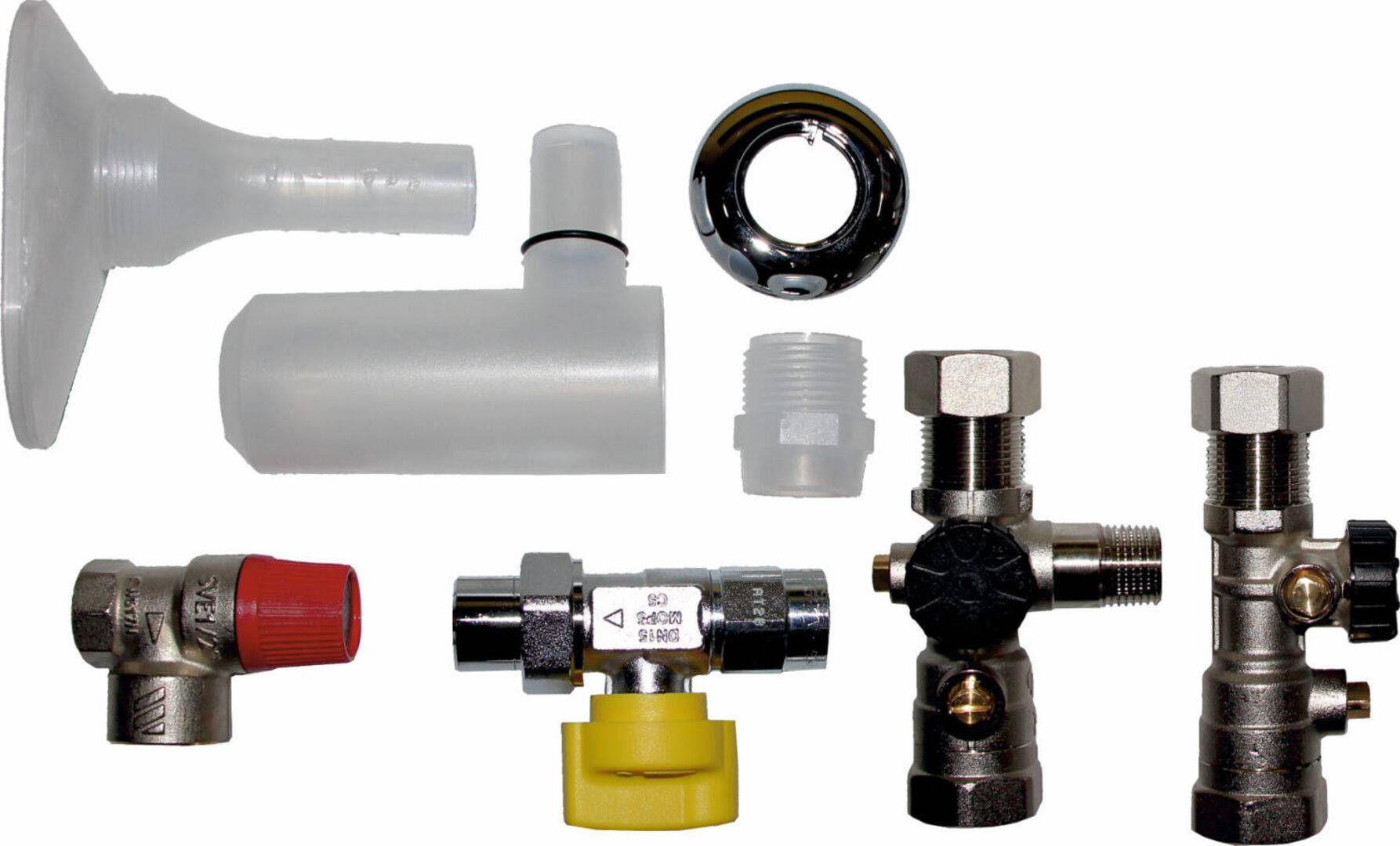 Wolf Anschluss-Set m.KFE-Hahn therm. Sicherung Gastherm.AP