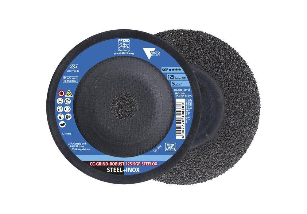 PFERD Schleifscheibe CC-GRIND-ROBUST SGP STEELOX D125xSmm Stahl /