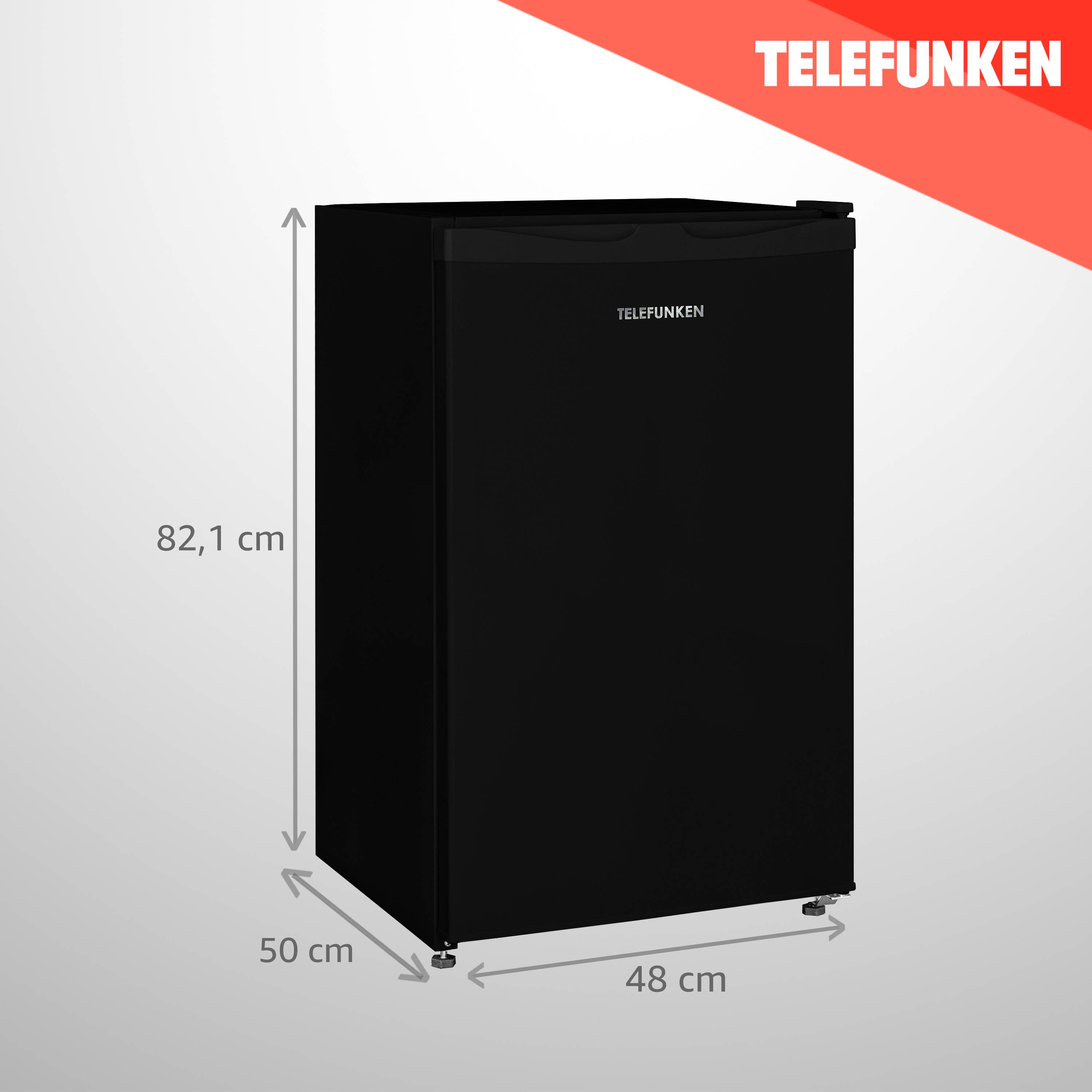 TELEFUNKEN CF-33-101-2 Kühlschrank mit Gefrierfach (nur für Eiswürfel) | Freistehend | 89 Liter