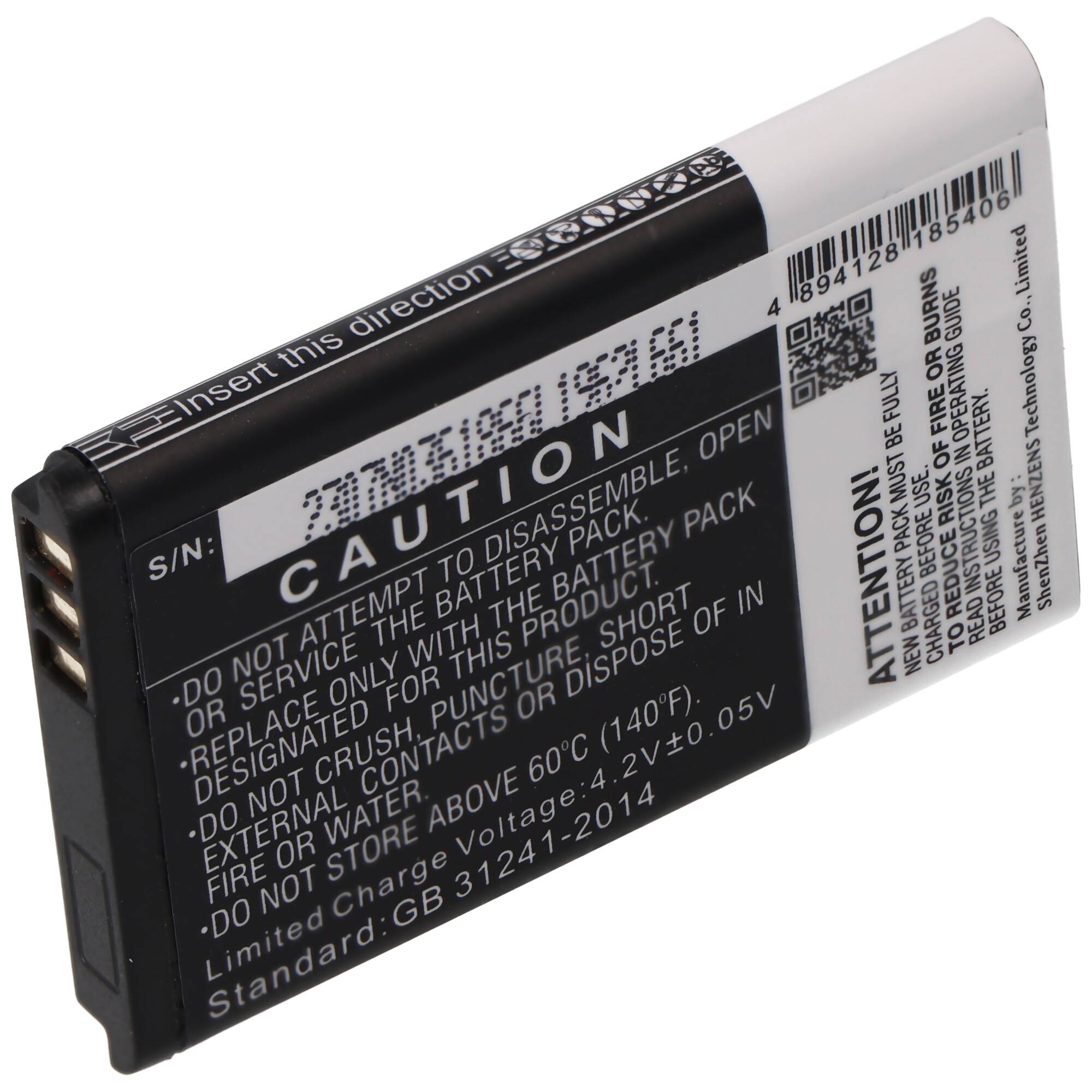 Akku passend für Babyphone Motorola Ease 34, Ease 35, Ease 44, ersetzt den Motorola VT533450 Akku, 3,7V 1150mAh